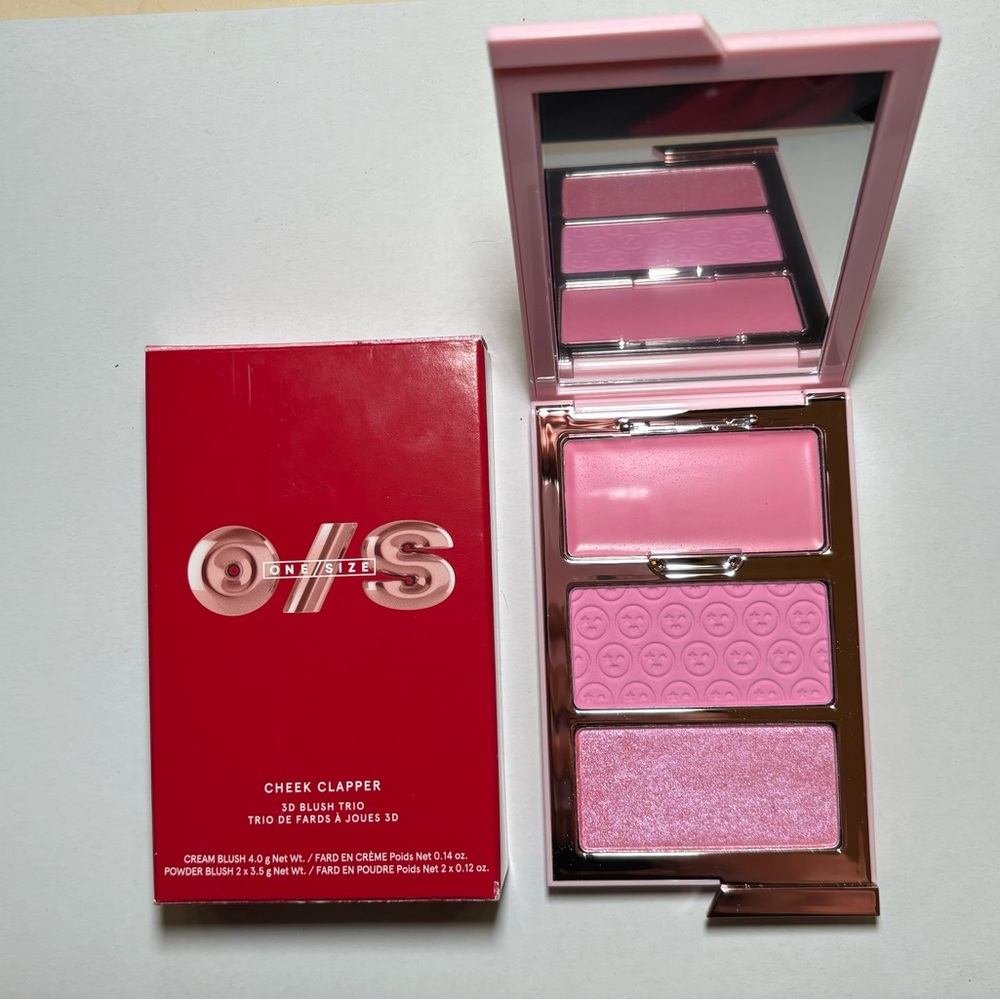 One Size By Patrick Star Cheek Clapper 3D Blush Trio Palette